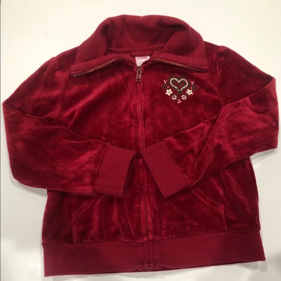 Gymboree Other - NWOT Girls Gymboree Red Velvet Jacket Size 5-6